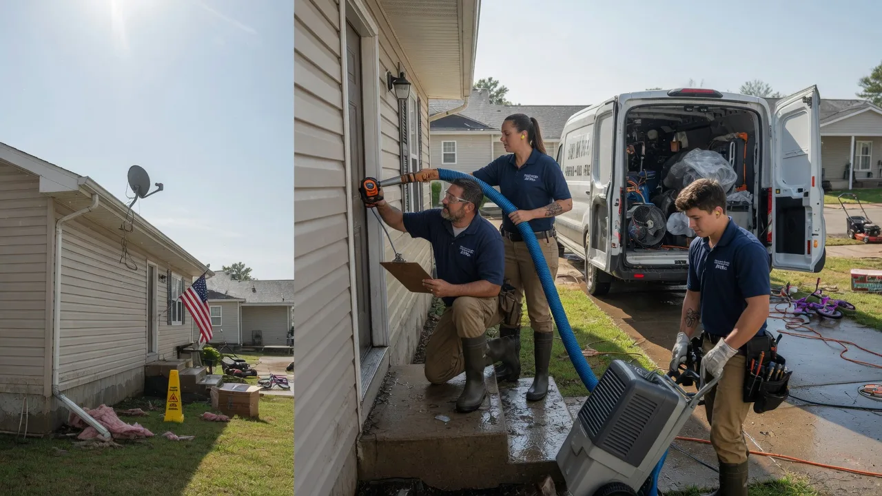 Ceiling Water Damage Restoration in Marshfield, WI near me